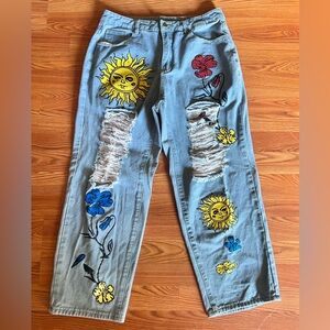 Decorative jeans